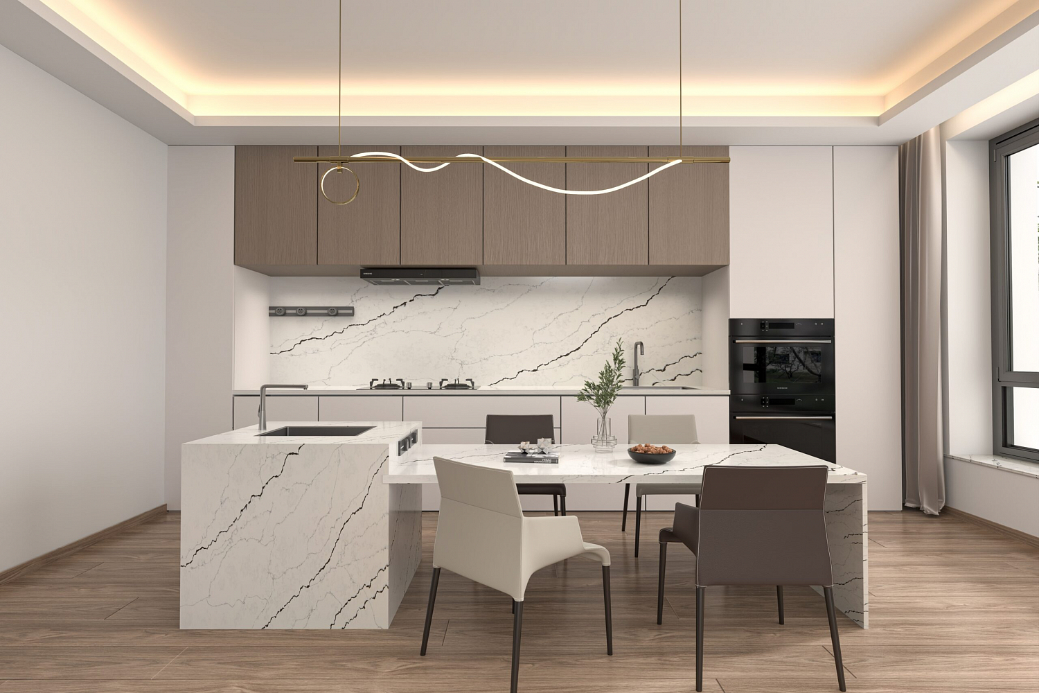 WSP Stone 9042 Река Кварцевый агломерат