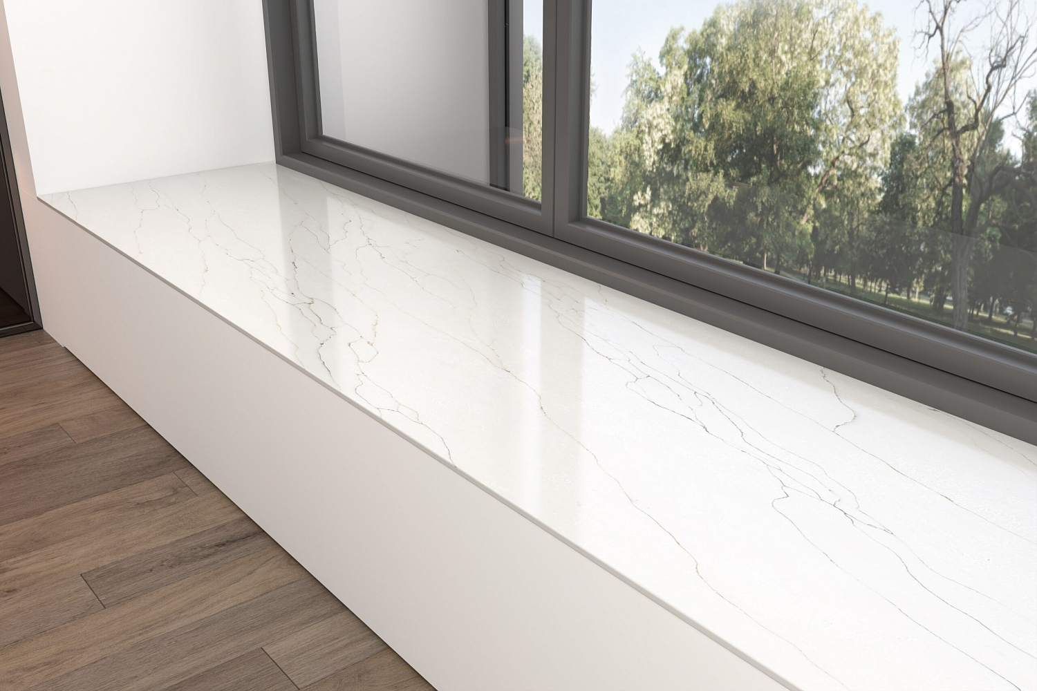 WSP Stone 9046 Кристалл Кварцевый агломерат