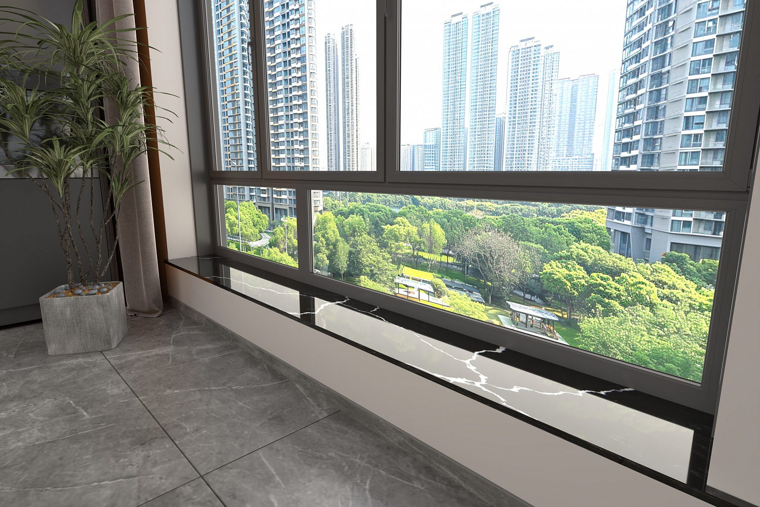 WSP Stone 9044 Космос Кварцевый агломерат